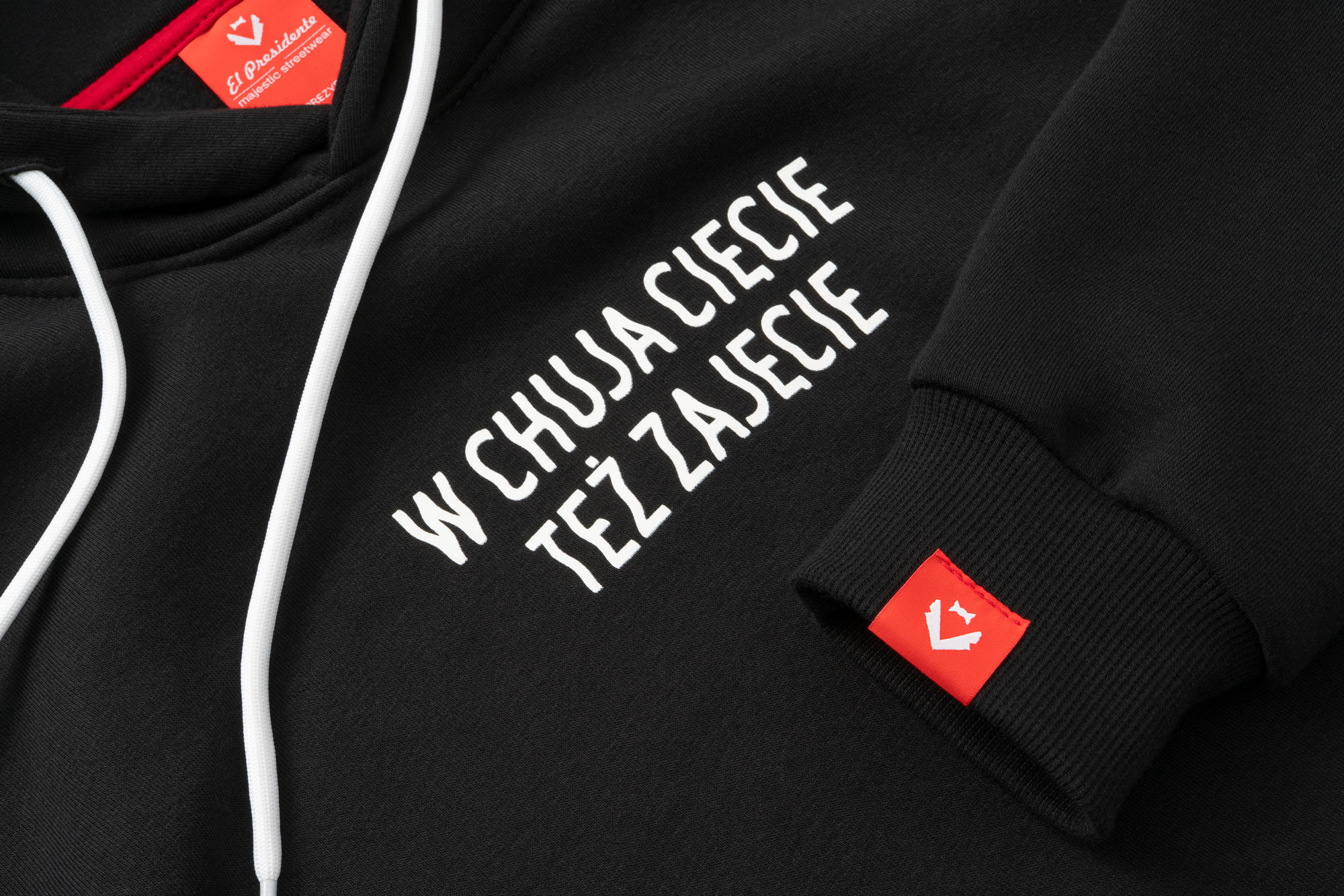 bluza męska z napisem w chuja cięcie też zajęcie