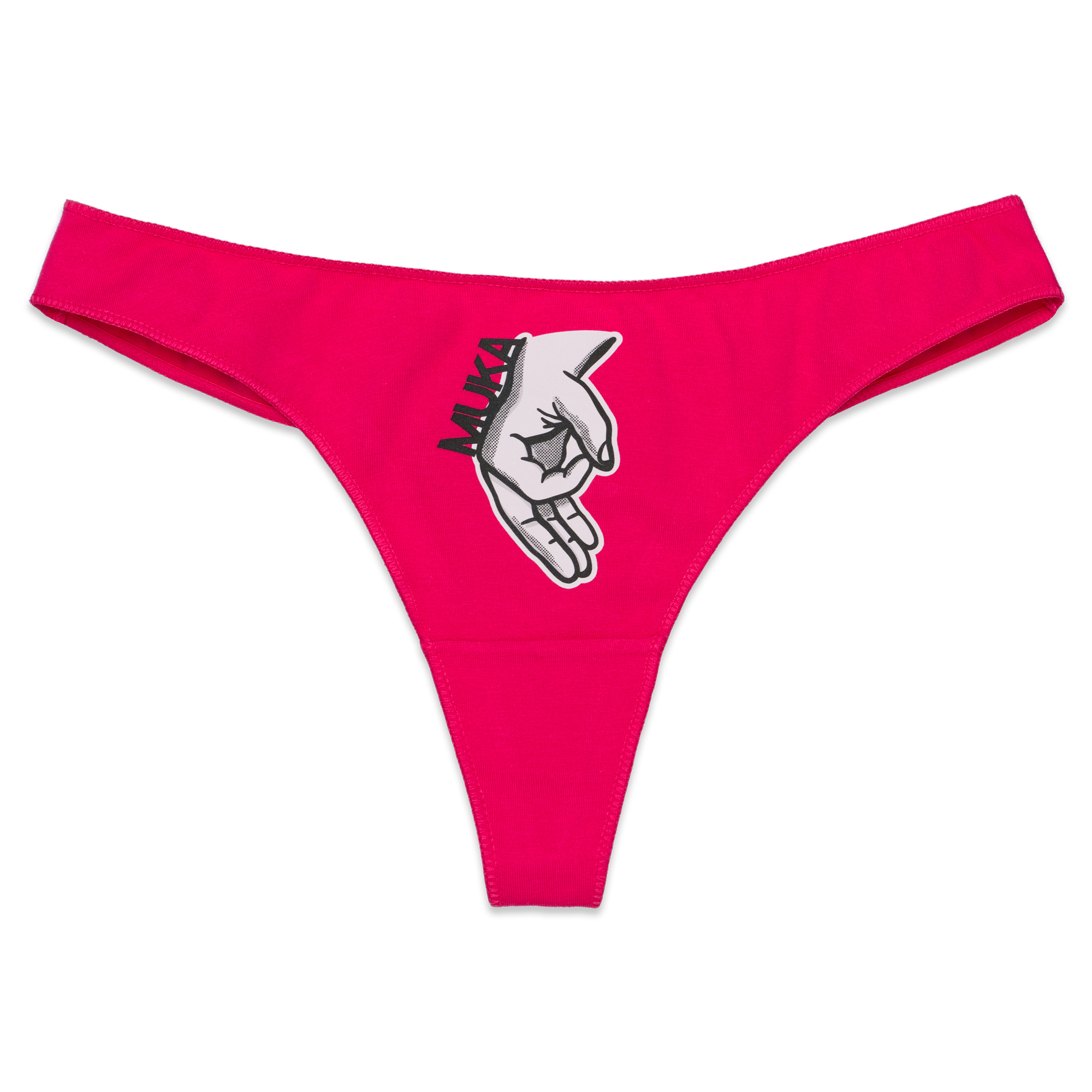 Majtki Damskie z napisem " Muka "